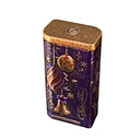 gold lid tin container